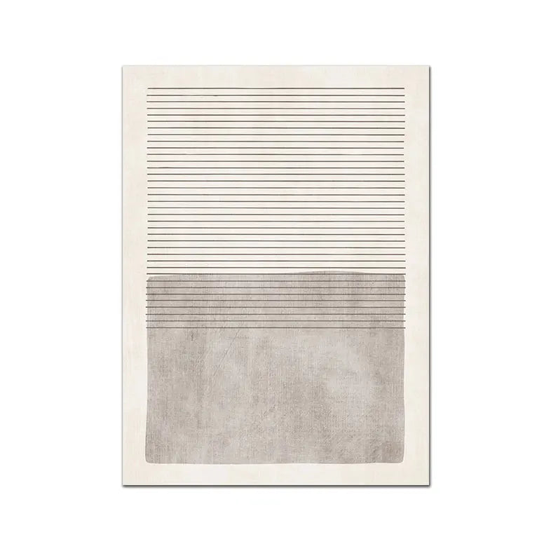 Modern Neutral Line Abstract Wall Art