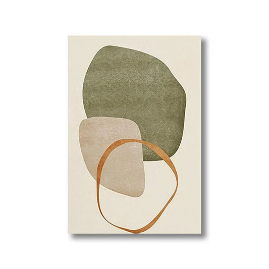 Neutral Organic Form Wall Art