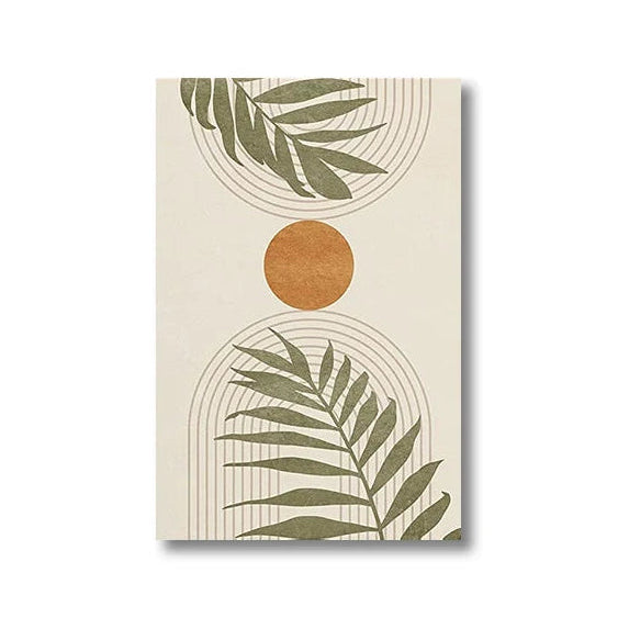 Botanical Arch Abstract Wall Art Print
