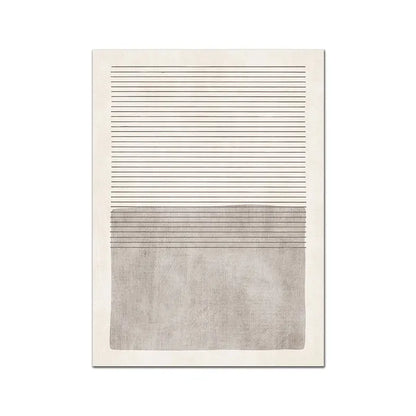 Modern Neutral Line Abstract Wall Art